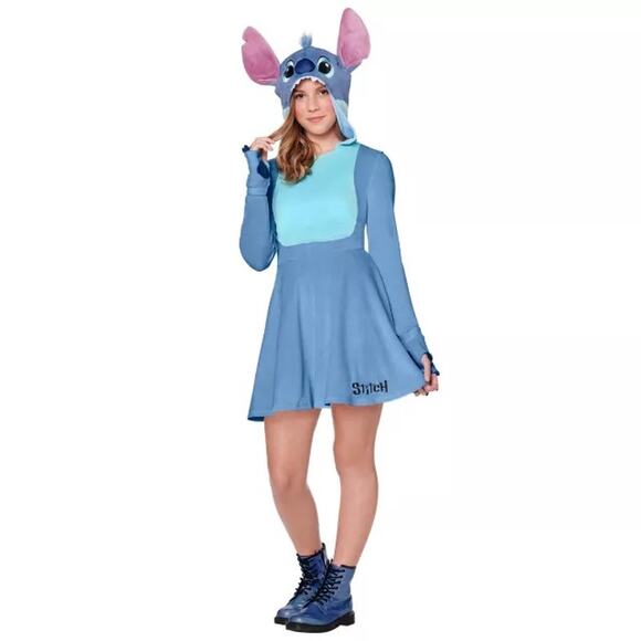 Disney Other - Disney Kids Stitch Dress Costume - Lilo & Stitch Large (12-14)